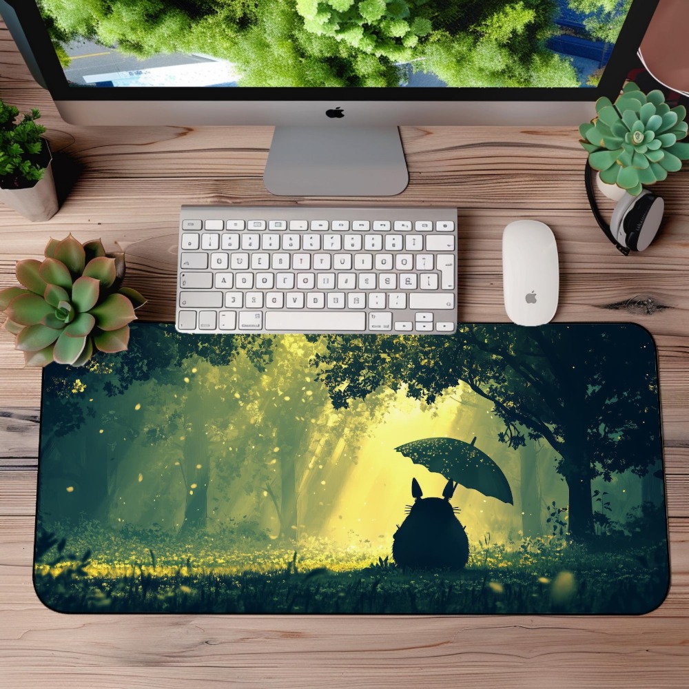 Dreamy Green Forest Totoro Lar - Gaming Accessories Aesthetic ulasan dan harga