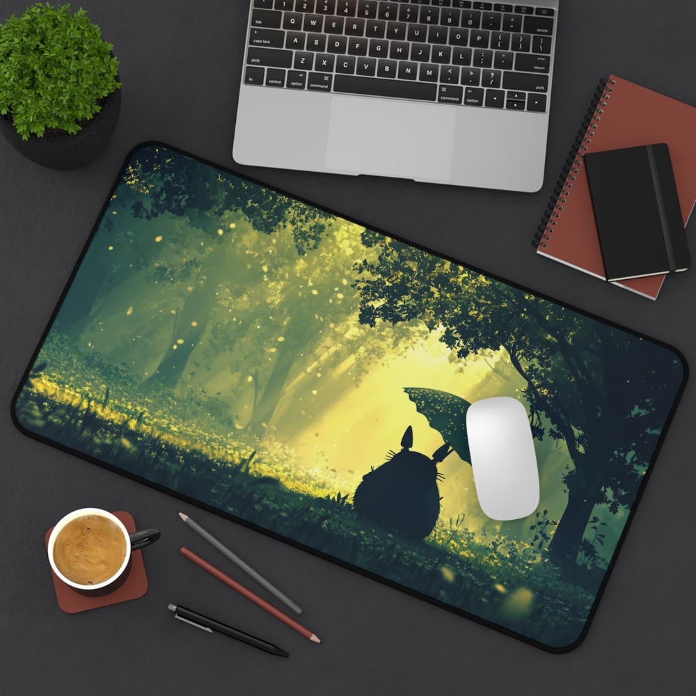 Dreamy Green Forest Totoro Lar - Gaming Accessories Aesthetic ulasan dan harga