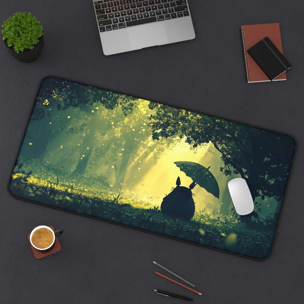 Dreamy Green Forest Totoro Lar - Gaming Accessories Aesthetic ulasan dan harga