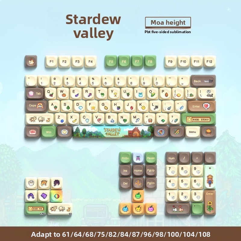 112PCS Stardew Valley Custom M - Gaming Accessories Aesthetic ulasan dan harga