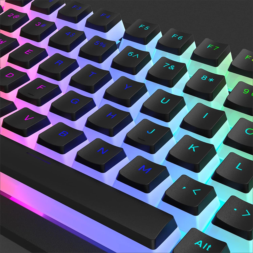 129 Keys Pudding Keycaps PBT D - Gaming Accessories Aesthetic ulasan dan harga