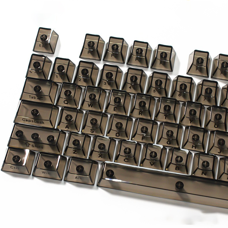 Crystal Transparent Cherry Pro - Gaming Accessories Aesthetic ulasan dan harga